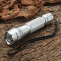 UltraFire WF-501B T6 5-modo 600LM 1-branco luz lanterna LED com cinta - prata