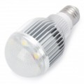 E27 7x1W 630Lumen 3000 ~ 3500K 7-LED quente branco Candle Light Bulb (85 ~ 240V)