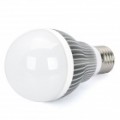 E27 5W 8000K 420-lúmen 1-LED branco lâmpada - prata (AC 85 ~ 265V)