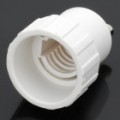 E14 Feminino para GU10 masculino luz lâmpada bulbo adaptador conversor