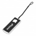 Tela de limpeza PVC pinoscel esponja para iPhone - preto