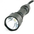 UltraFire C2 3W Cree 2xCR123A 1 x 18650 Lanterna Negro