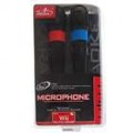 Microfone Karaoke USB Universal 4 em 1 para Wii/PS3/PS2/Xbox 360 (2-Pack)