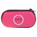 Protecção dura maleta com Carabiner Clip para PSP 3000 (Pink)