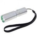 Aurora SH-033 aço inoxidável Cree Q5-WC 220-lúmen LED Flashlight (1 * CR2)