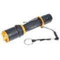 SmallSun ZY-A4 lente convexa Cree Q3-WC LED 3 modo 130LM lanterna com Clip + Strap (1 * 18650)