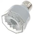 Som ativado E27 3W 25-LED lâmpada branco (100 ~ 120V)