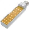 E27 1210 13W 690LM 3200K 30-SMD LED quente branco luz lâmpada (110 ~ 265V)