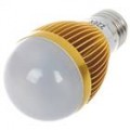 E27 3W 3-LED 260-Lumen 6500K branco luz lâmpada (220V)