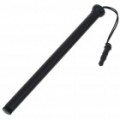 Caneta Stylus + Headphone Anti-Dust Plug + SIM Card Eject Pin Set para iPhone 4 - preto