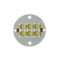 6 x 1W - lâmpada de LED E27 6W (11V ~ 12V / 200 Lumens / 700mA / 6500K)