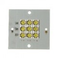 9 x 1W - 9W LED emissor na Base de 38 mm (11V ~ 12V / 500 Lumens branco / 6500K / 700mA)