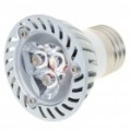 E27 3W 260LM quente branco 3-LED lâmpada (220V)