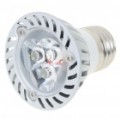 E27 3W 240-260LM branco 3-LED lâmpada (220V)