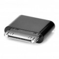 Dados de 5 pinosos mini USB/adaptador de carregamento para iPhone 4 - preto