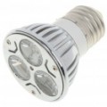 E27 3W 3500K 260-Lumen 3-LED quente branco lâmpada (220V)