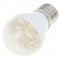 E27 saída 3W 180-Lumen 15 x 5050 SMD LED Warm White Light Bulb (220V AC)