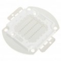 Alta potência 30W 600LM Blue LED Puri-Chip emissor Metal Plate (30 ~ 36V)