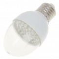 E27 3500K 2.5W 240-lúmen 38-LED quente branco lâmpada (85 ~ 245V)