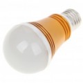 E27 3500K 5W 430-Lumen 5 LEDs quente branco lâmpada (85 ~ 245V)