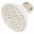 E27 4W 6500K 350-lúmen 60-LED branco lâmpada (85 ~ 245V)