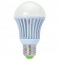 E27 6500K 4W 360-lúmen 6-LED branco lâmpada (220V AC)