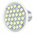 E27 4.5W 30-SMD 5050 LED 360LM 7000K branco lâmpada (220V)