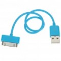 Cabo de dados/carregamento USB para iPad/iPod/iPhone - azul