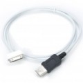 Cabo de dados USB para iPad 2 - branco (95 CM-comprimento)