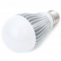 E27 5W 400-450Lumen 3000-3500K morna lâmpada LED branco (85 ~ 265V)