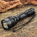 FandyFire M9 CREE XM-LT6 900LM 3-modo de memória de LED branco lanterna c / Strap (1 x 18650 / 1 x 17670)