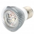 E27 3W 270LM 3500K 3-LED quente branco lâmpada (85 ~ 265V)