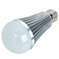 E27 7W 3500K 630-Lumen 7-LED quente branco lâmpada (AC 85 ~ 265V)