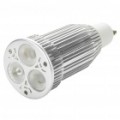 GU10 3x3W 3-LED 310LM 2700-3500K morna lâmpadas brancas (100 ~ 265V)