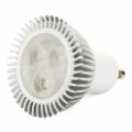 GU10 4.2W 200Lumen 3-LED 5500-7000K lâmpadas brancas (100 ~ 265V)