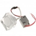 Luz luz de teto de LED branco quente 1W 80-90Lumen 3000-3500K (85 ~ 245V)