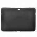 Protetora Matte fosco Back Case para Samsung Galaxy Tab 10.1 P7500 - preto