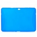 Protetora Matte fosco Back Case para Samsung Galaxy Tab 10.1 P7500 - azul