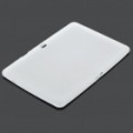 Ultra-Thin caso protetor de costas de Silicone para Samsung Galaxy Tab 10.1 P/7500/P7510 - branco