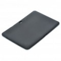 Ultra-Thin caso protetor de costas de Silicone para Samsung Galaxy Tab 10.1 - preto