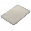 Ultra-Thin caso protetor de costas de Silicone para Samsung Galaxy Tab 10.1 P/7500/P7510 - cinza