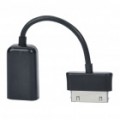 30 Pinos para USB fêmea OTG Cable para Samsung Galaxy Tab 10.1 P7500/P7510 (6 CM comprimento)