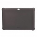 Rocha Shell nua protetora para Samsung Galaxy Tab P7510/P7500 - café