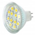 MR16 1.5 com 12-150-lúmen quente branco luz lâmpadas LED (11-18V)