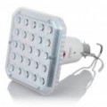 B22 1W 6500K 140LM 2-modo 25-LED branco lâmpada c / gancho (AC 80 ~ 220V)