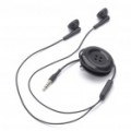 Exclusivo botão estilo Earphone cabo cabo Winder Organizador - cor aleatória