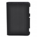 Samsung Galaxy Tab 8.9/P7300 - preto elegante protetor PU COMP