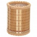 Elegante bambu pinoscel caneta Pot Holder - cor madeira