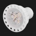 GU10 3.9W 3200K 210LM 3-LED quente branco lâmpada (AC 100 ~ 240V)