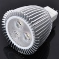 MR16 6W 3 x 3528 SMD levou 360LM 3500K quente branco luz Spotlight (12V)